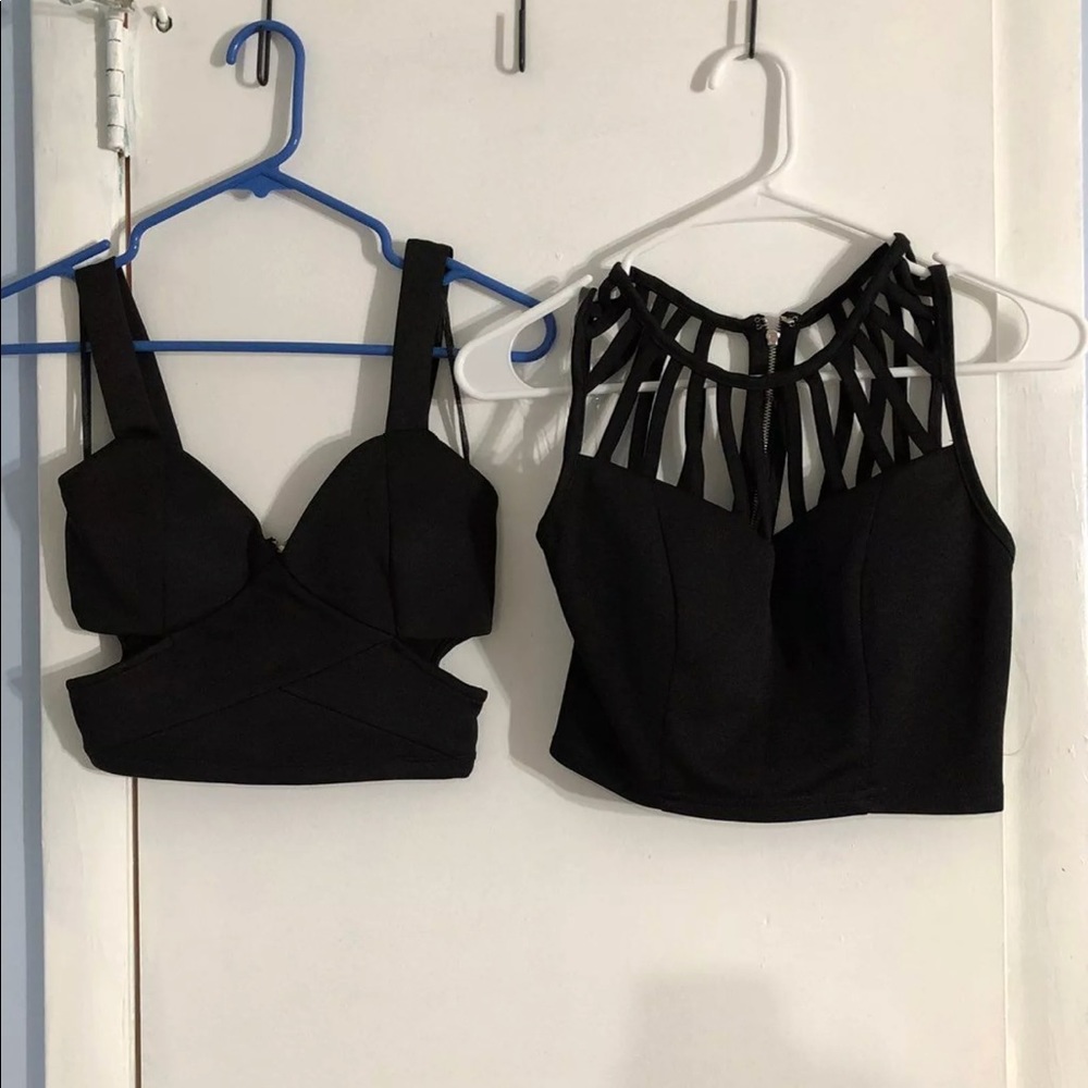 Black Crop Top Bundle
